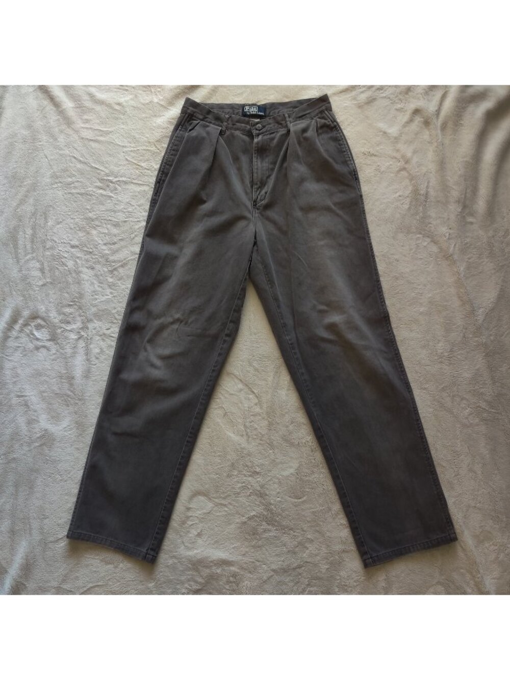 Double pleated vintage Polo Ralph Lauren Chinos
